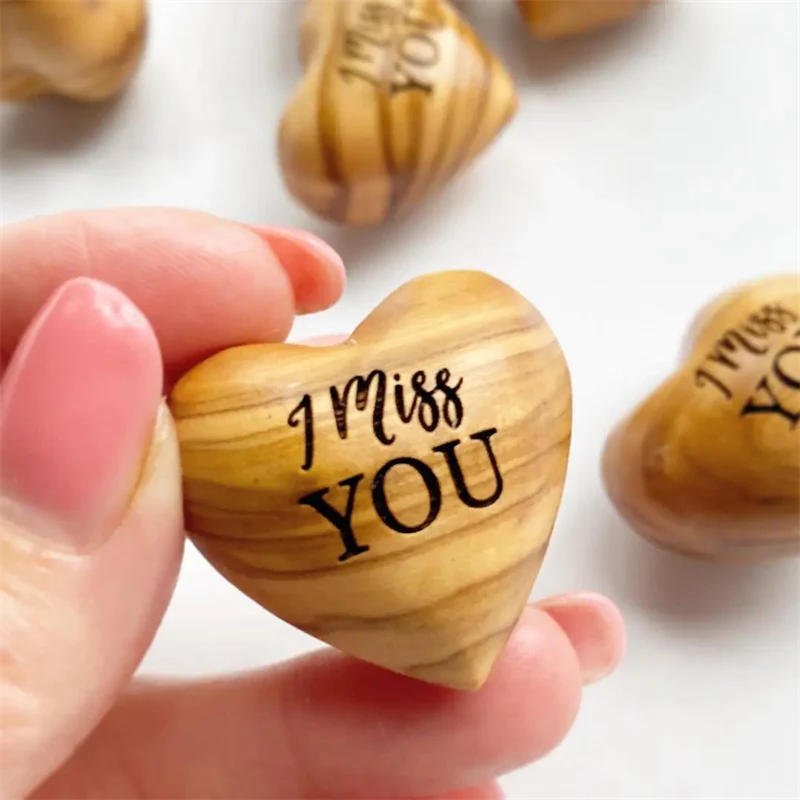 Pocket Hug Wooden Heart Token - Image 5