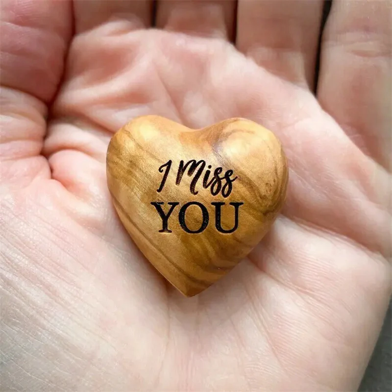 Pocket Hug Wooden Heart Token - Image 7