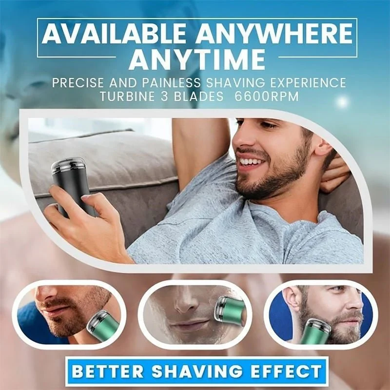 Pocket Size Washable Electric Razor - Image 4