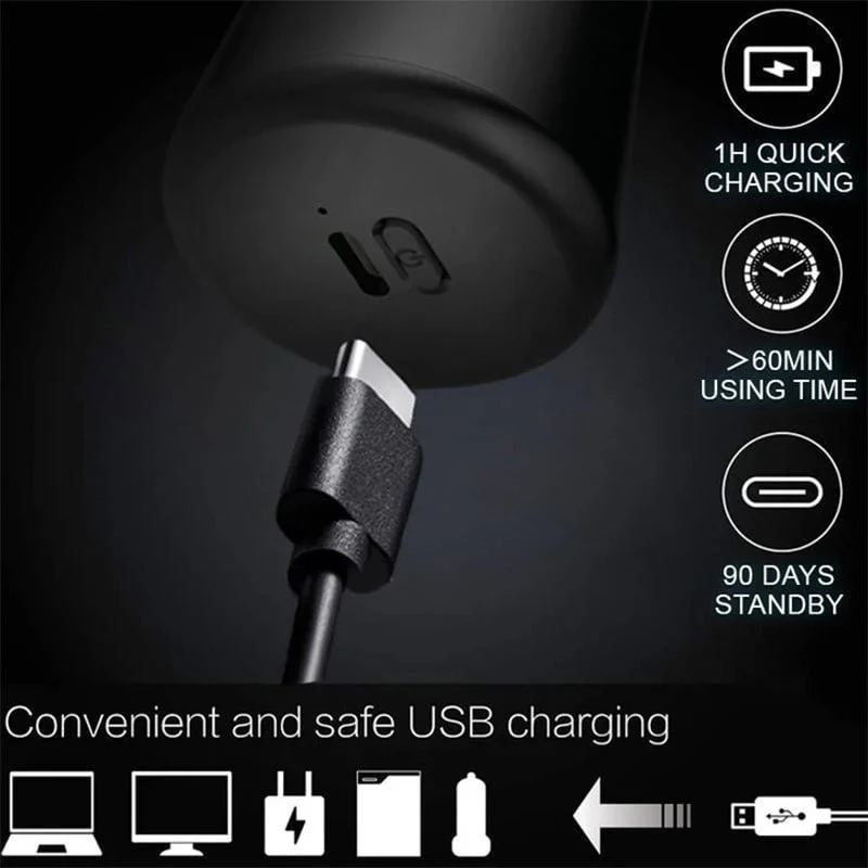 Pocket Size Washable Electric Razor - Image 5