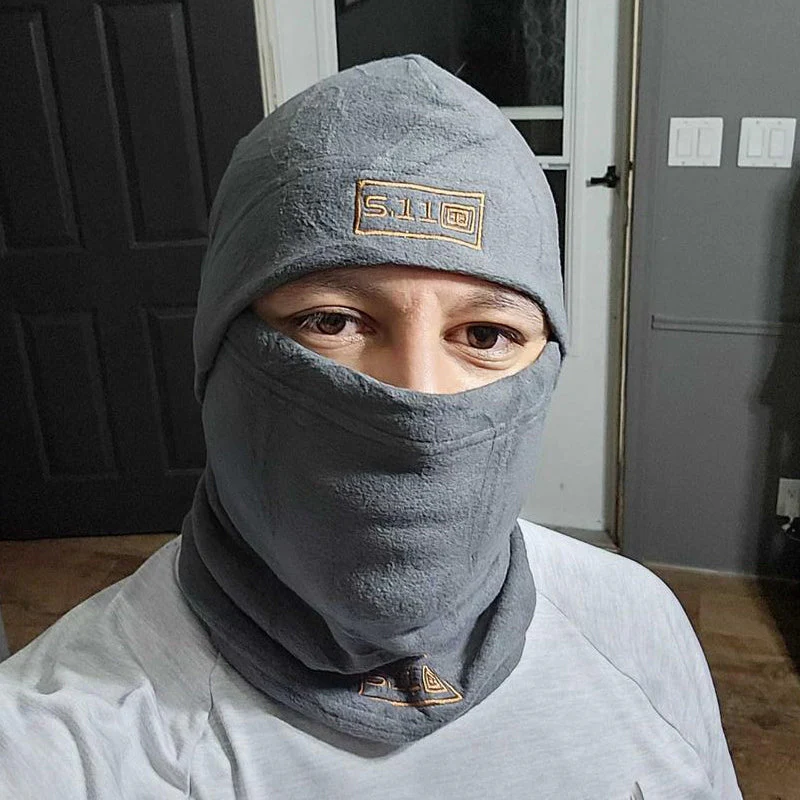 Polar Fleece Balaclava Hood Face Mask - Image 6