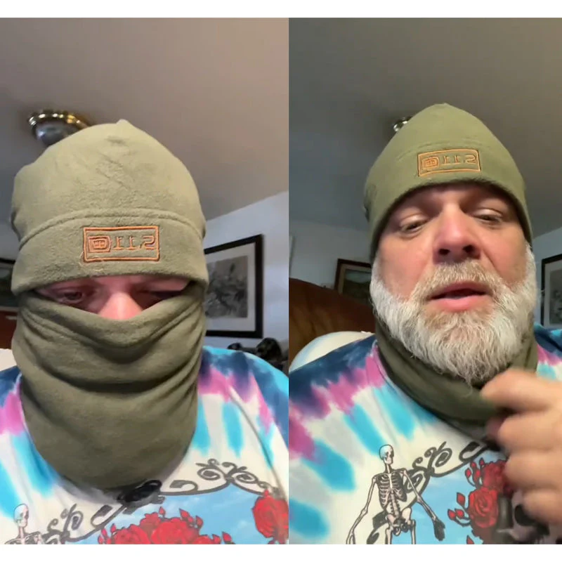 Polar Fleece Balaclava Hood Face Mask - Image 7