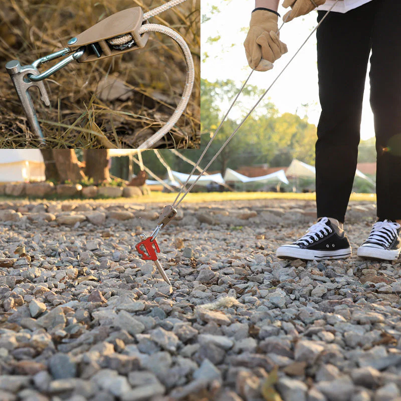 Portable Adjustable Fix Camping Rope - Image 4