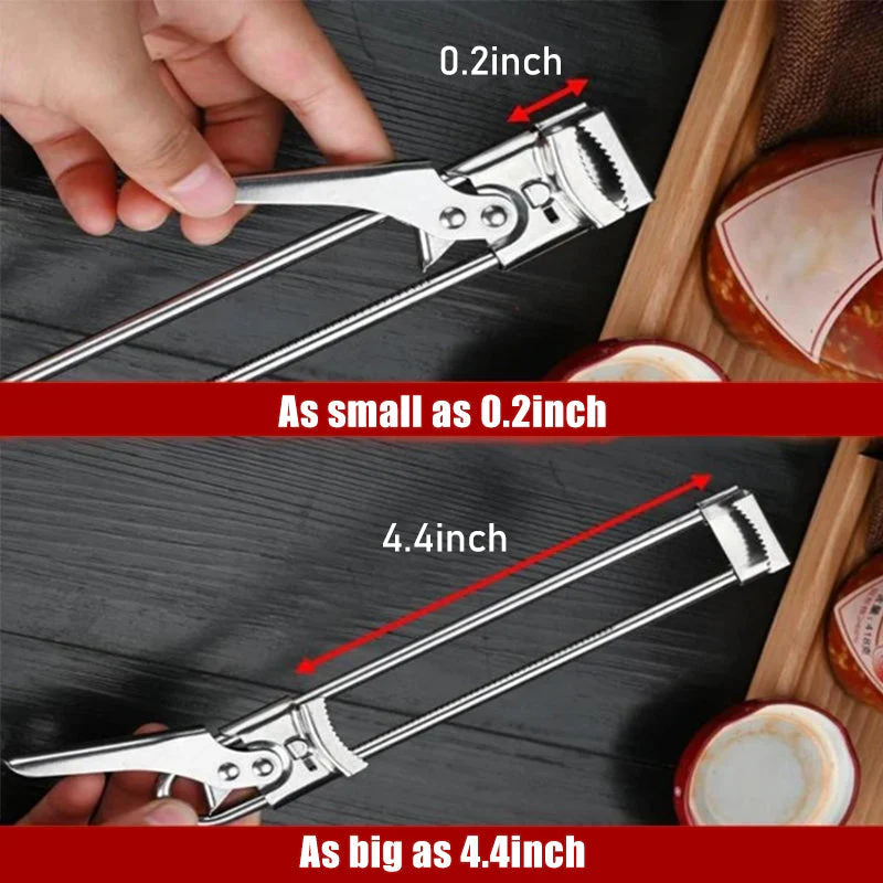 Portable Adjustable Stainless Steel Can Opener - Image 4