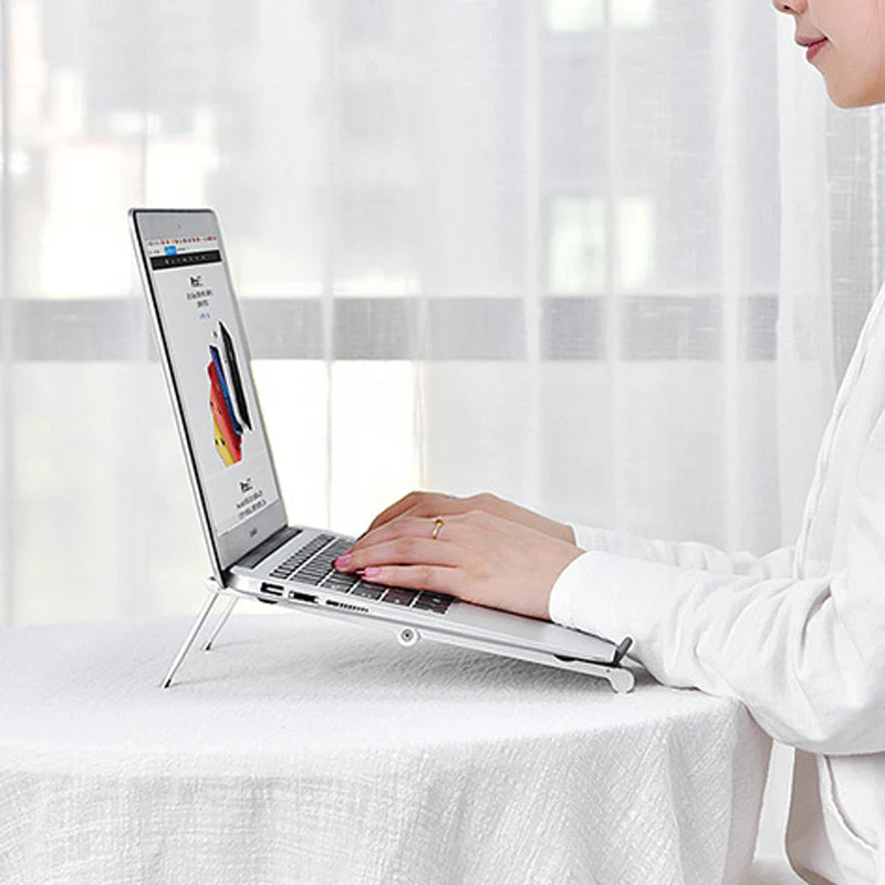 Portable Aluminum Foldable Laptop Stand - Image 9