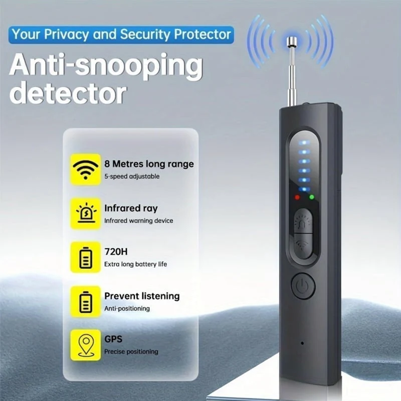 Portable Anti-Spy Camera Detector & RF Signal Scanner - Image 4