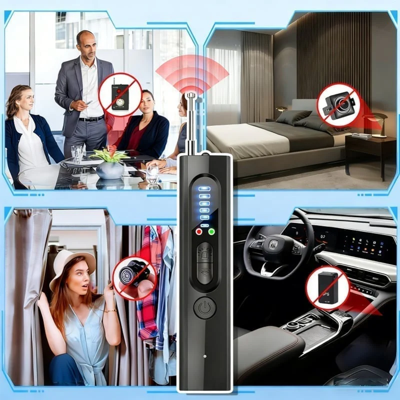 Portable Anti-Spy Camera Detector & RF Signal Scanner - Image 8