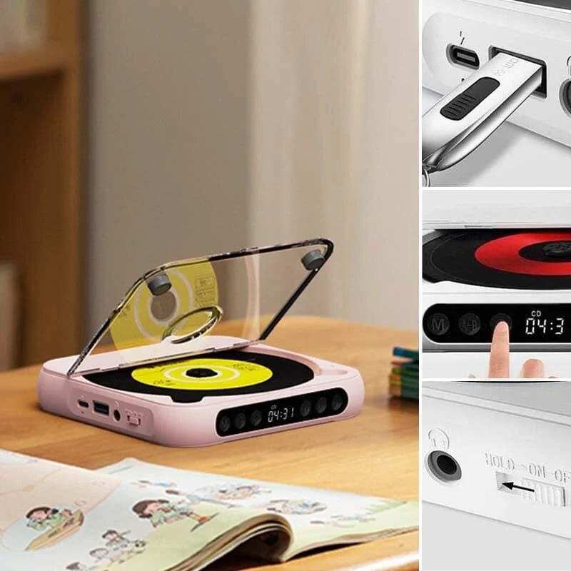 Portable Bluetooth-compatible CD Player - Image 13