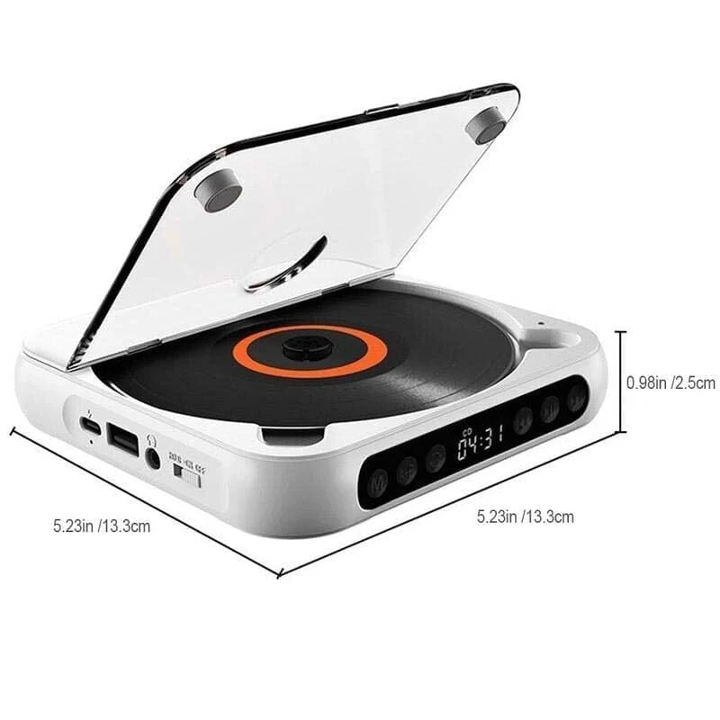 Portable Bluetooth-compatible CD Player - Image 14