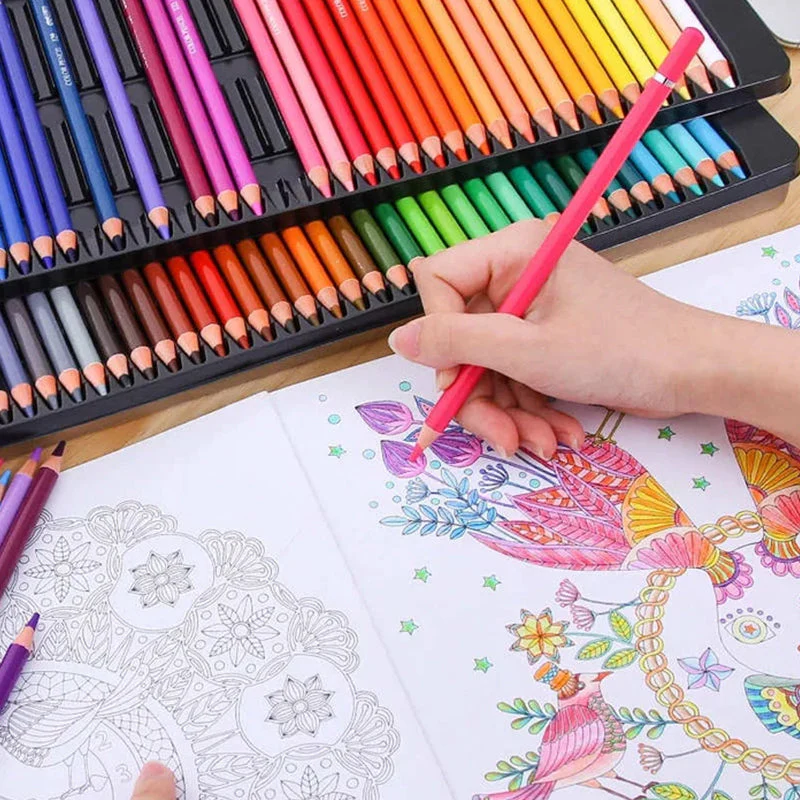 Portable Colored Pencils Set - Image 2
