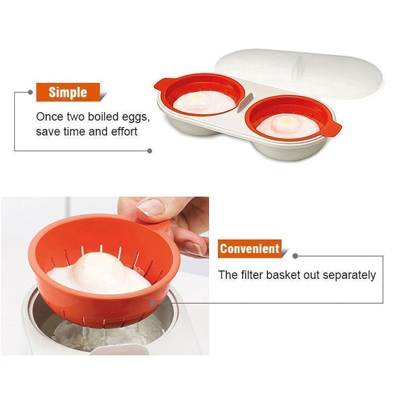 Portable egg cooker for microwave - Image 4