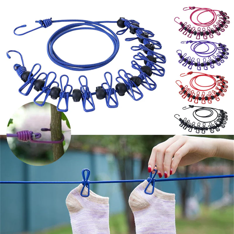 Portable Elastic Travel Clothes Rack - Image 13