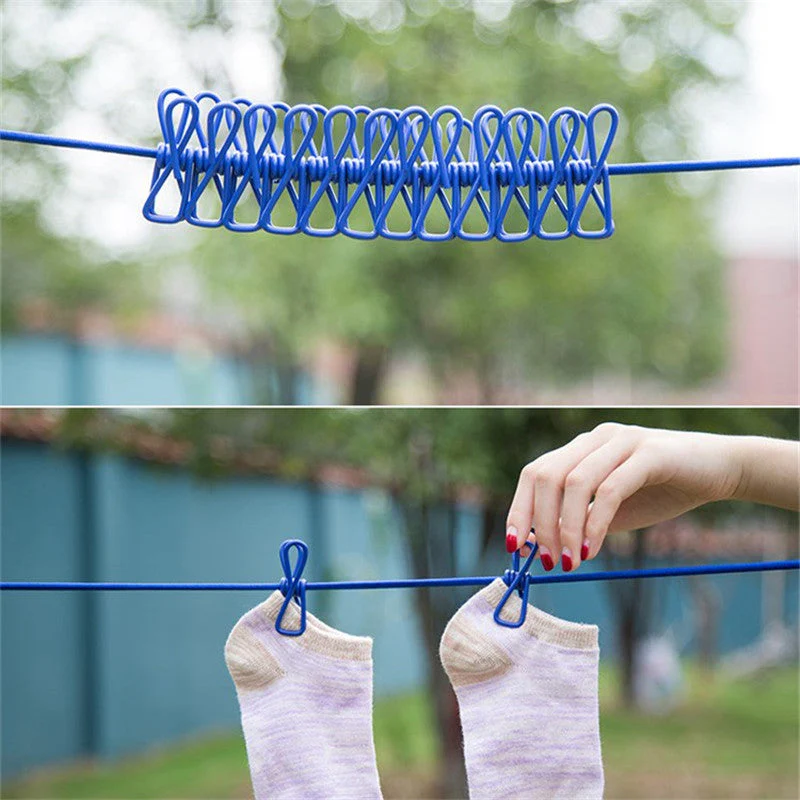 Portable Elastic Travel Clothes Rack - Image 3