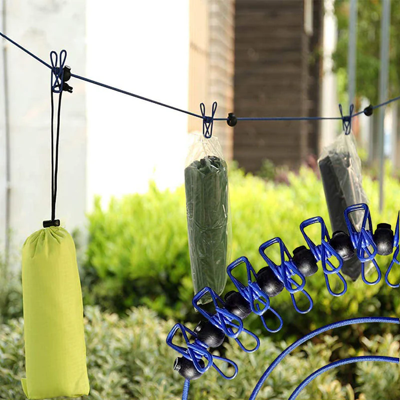 Portable Elastic Travel Clothes Rack - Image 6