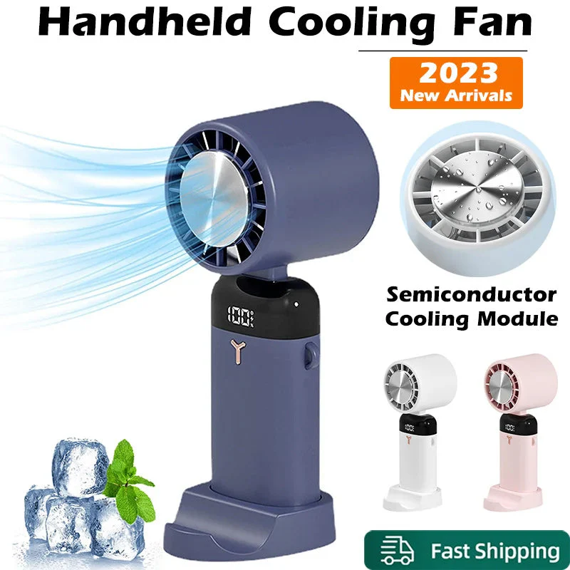Portable Electric Cold Compress Cooling Fan - Image 2