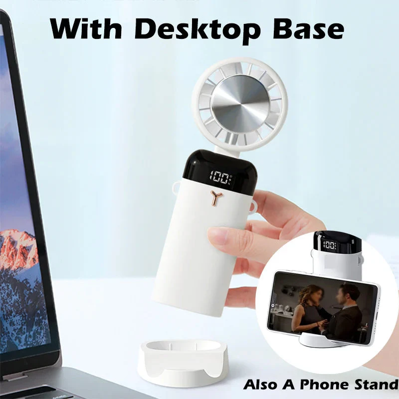Portable Electric Cold Compress Cooling Fan - Image 3