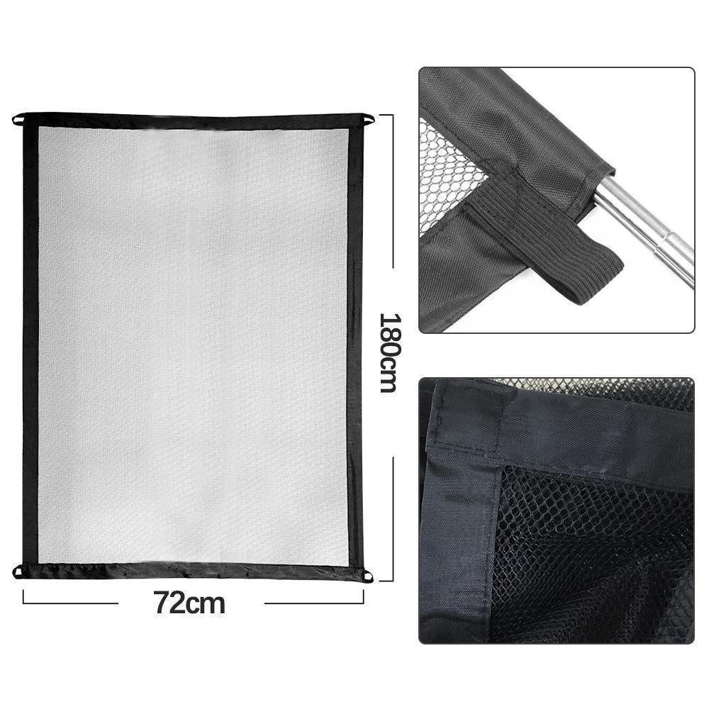 Portable Mesh Dog Gate For House - Image 9