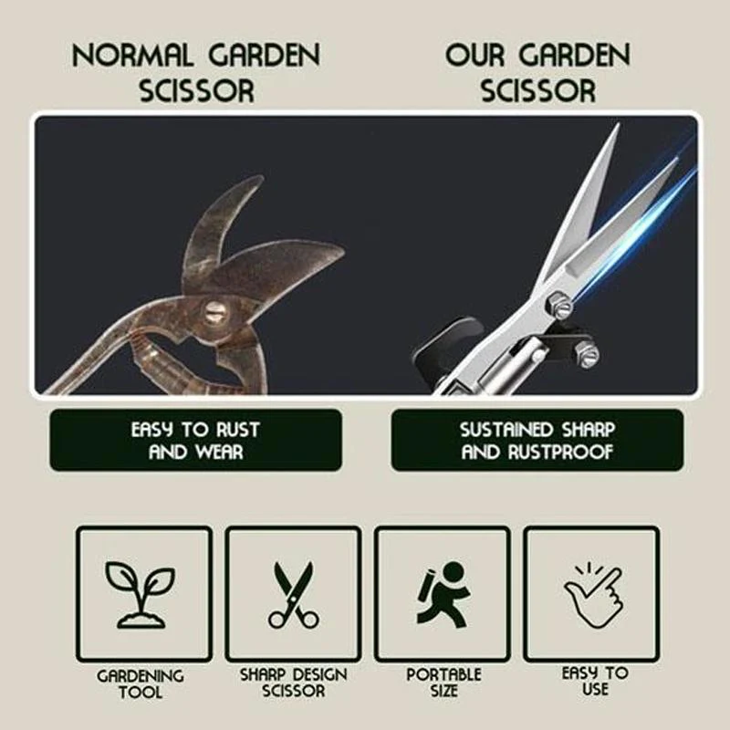Portable Pointed Gardening Scissor - Image 5