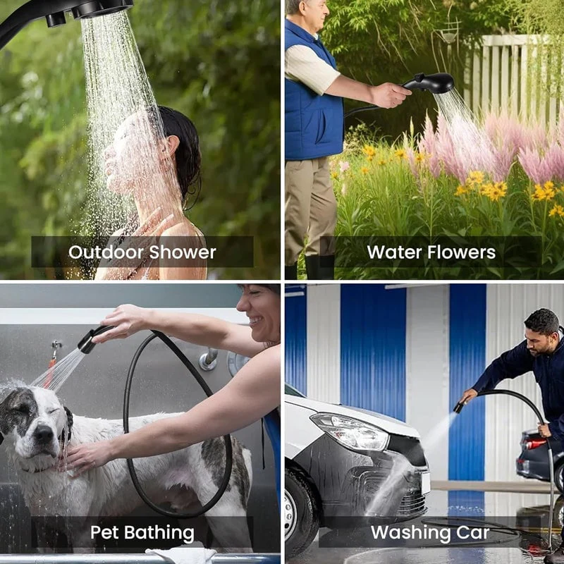 Portable Rechargeable Outdoor Camping Shower Pump - Image 14
