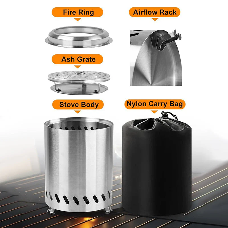 Portable Smokeless Tabletop Firepit - Image 10