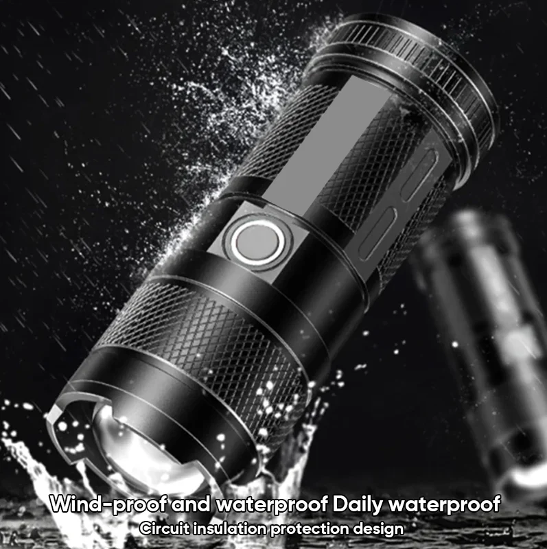 Portable Strong Light Outdoor Flashlight - Image 4