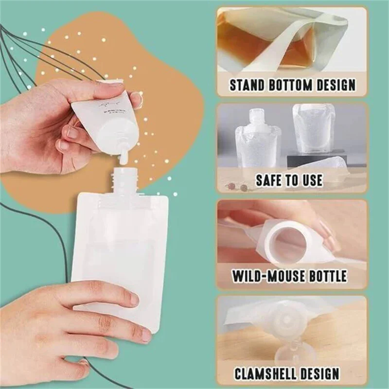 Portable Travel Fluid Dispensing Packing Bag - Image 3