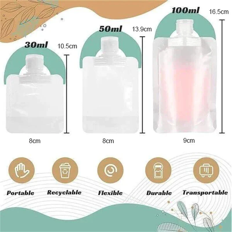 Portable Travel Fluid Dispensing Packing Bag - Image 7