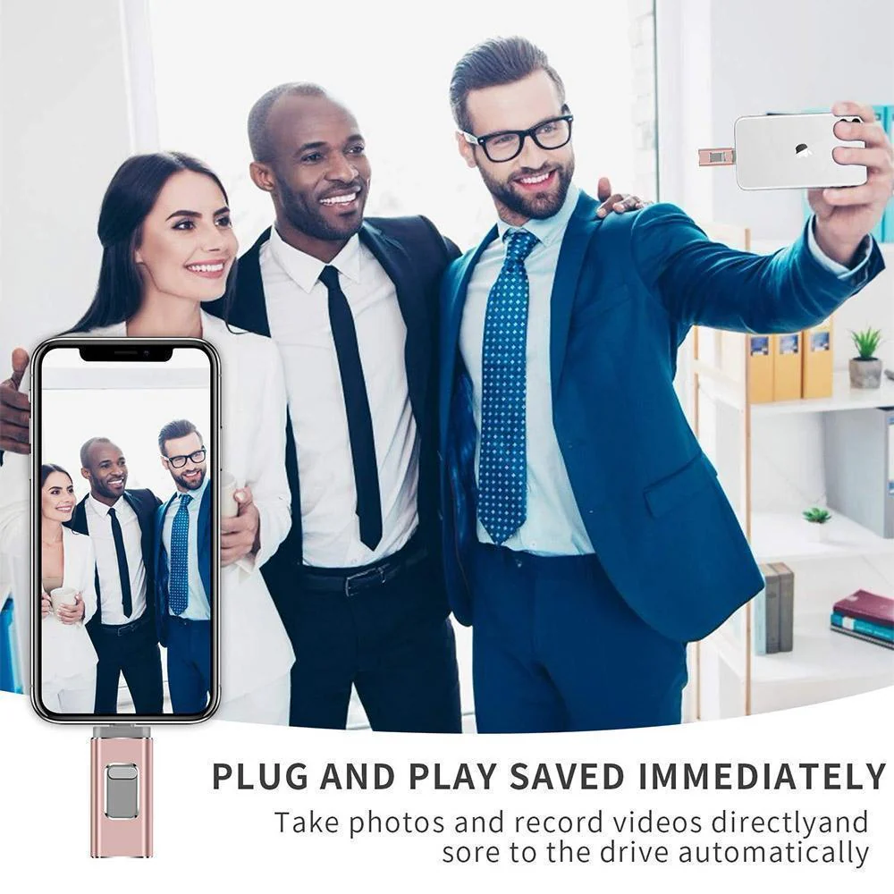 Portable USB Flash Drive for iPhone, iPad & Android - Image 3