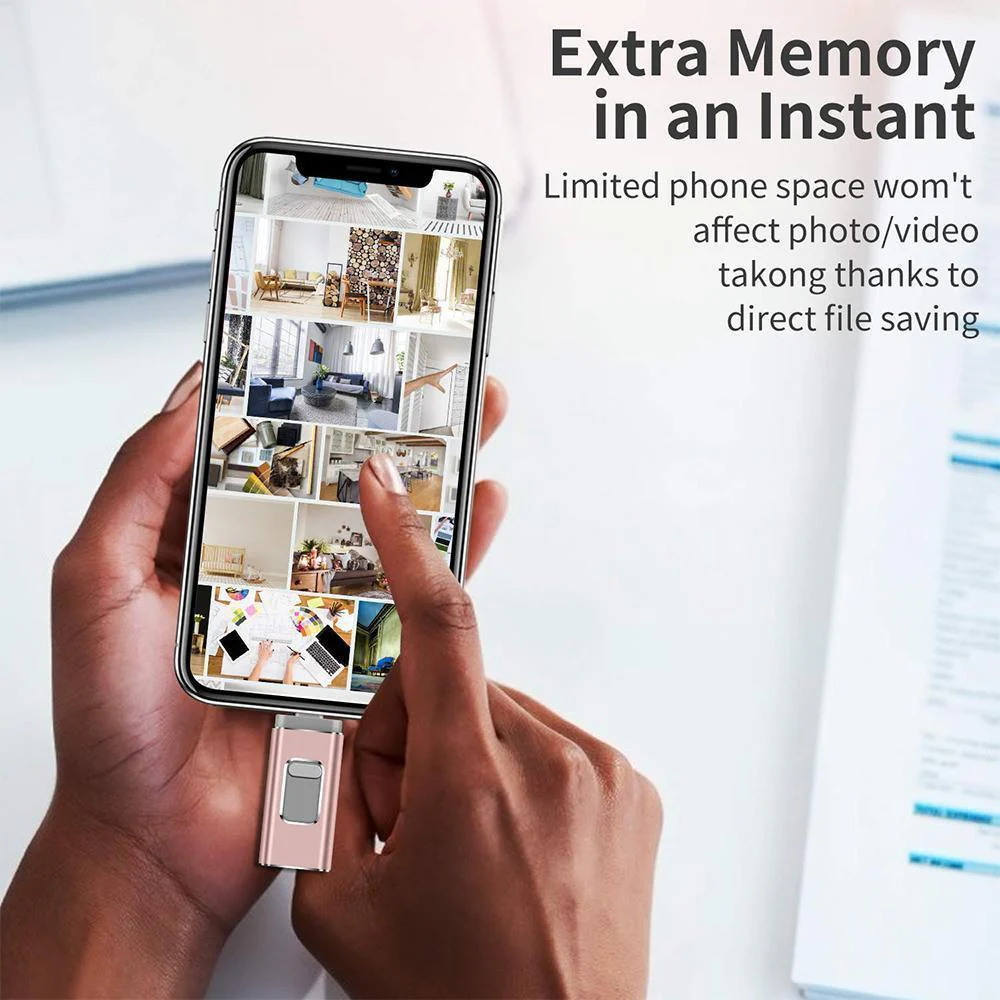 Portable USB Flash Drive for iPhone, iPad & Android - Image 7