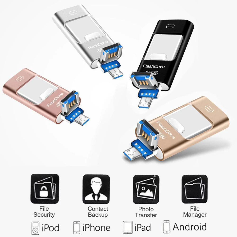 Portable USB Flash Drive for iPhone, iPad & Android - Image 8