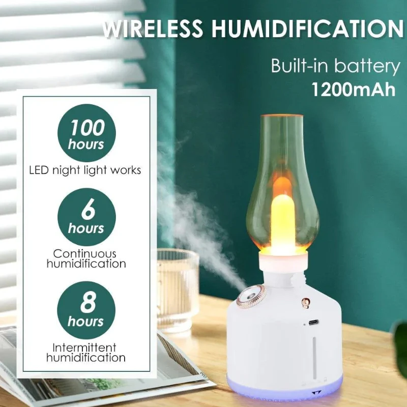 Portable Vintage Desktop Humidifier - Image 2