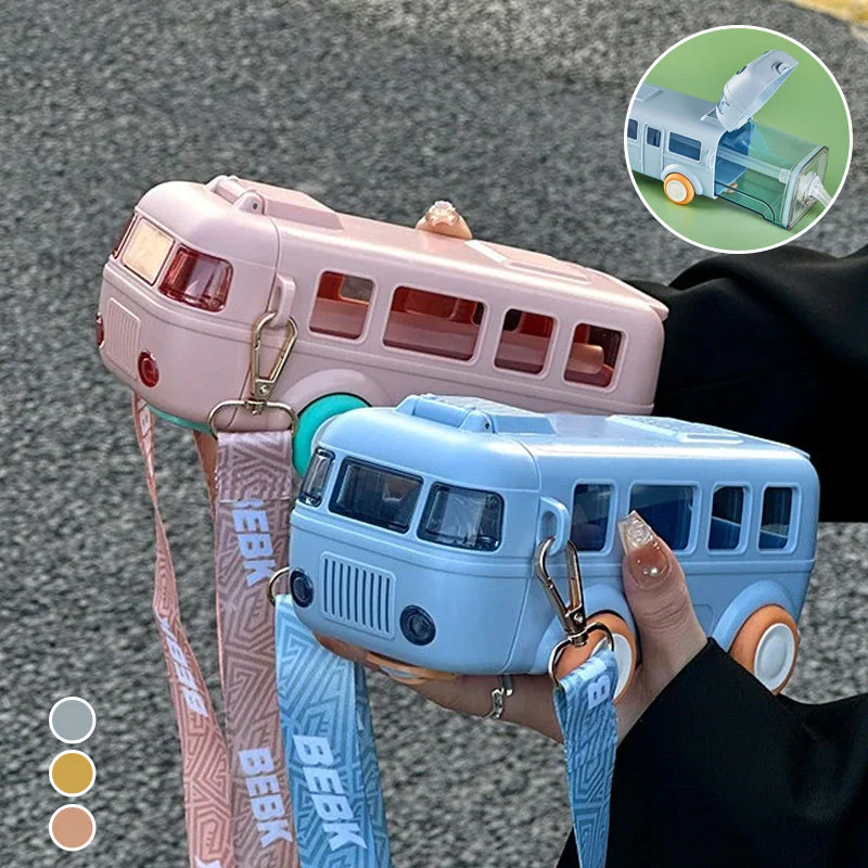 Portable Water Cup in Bus Shape - Image 14