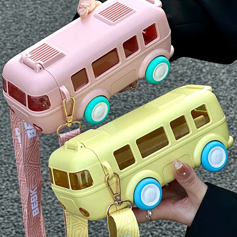 Portable Water Cup in Bus Shape - Image 3