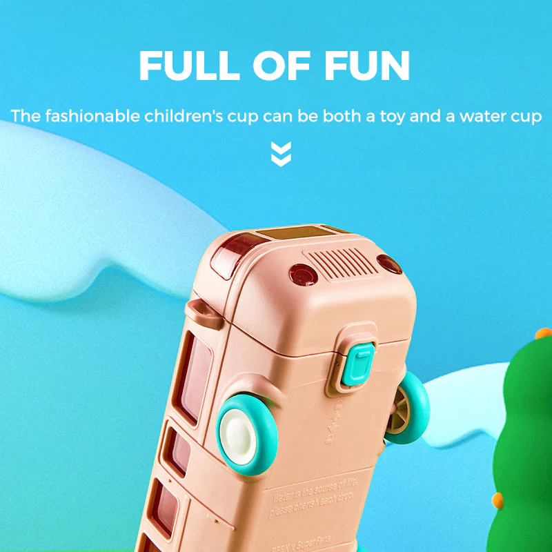 Portable Water Cup in Bus Shape - Image 6