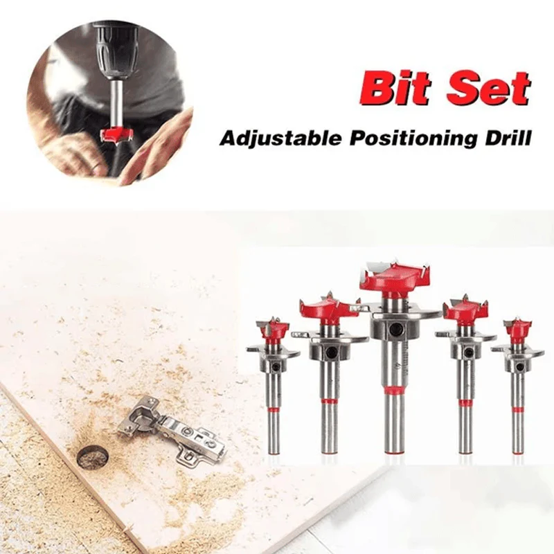 Positioning Woodworking Drill Bit Set - Image 2