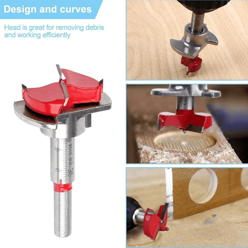 Positioning Woodworking Drill Bit Set - Image 3