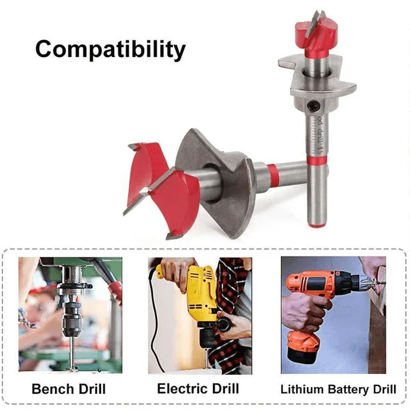 Positioning Woodworking Drill Bit Set - Image 5