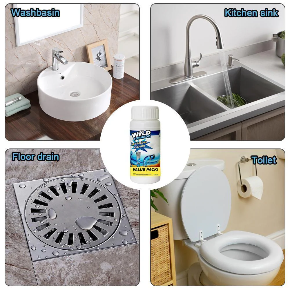 Powerful Drain Cleaner, Washbasin Cleaner - Image 4