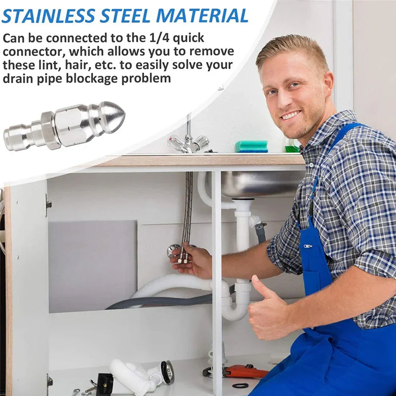 Powerful Pipe Cleaning and Unclogging Nozzle - Image 2