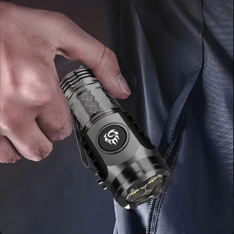 Powerful Three-Eyed Monster Mini Flashlight - Image 3