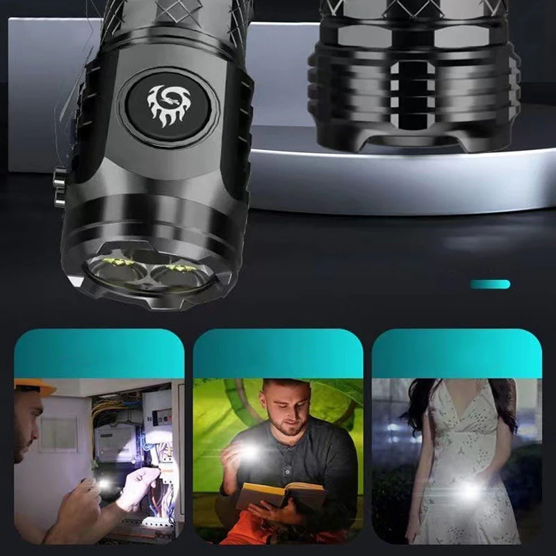 Powerful Three-Eyed Monster Mini Flashlight - Image 4