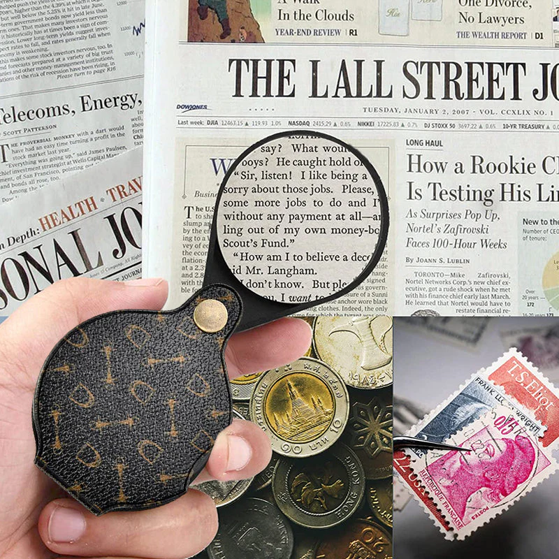 Premium Folding Mini Magnifying Glass - Image 9