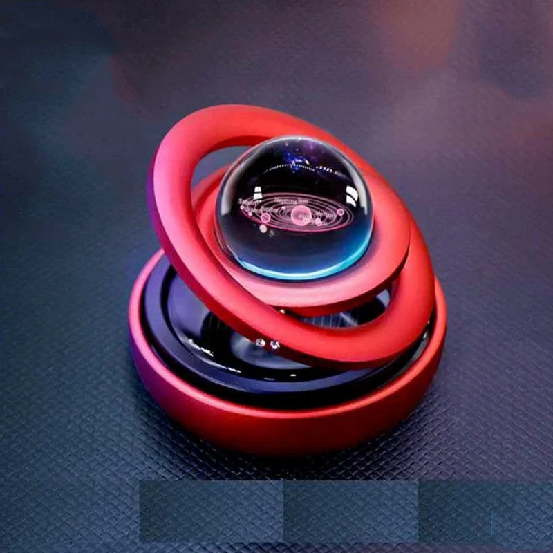Premium Solar Rotating Car Decor - Image 3