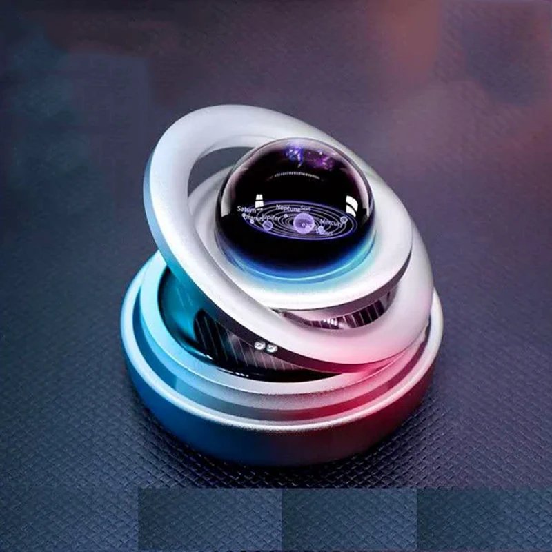 Premium Solar Rotating Car Decor - Image 6