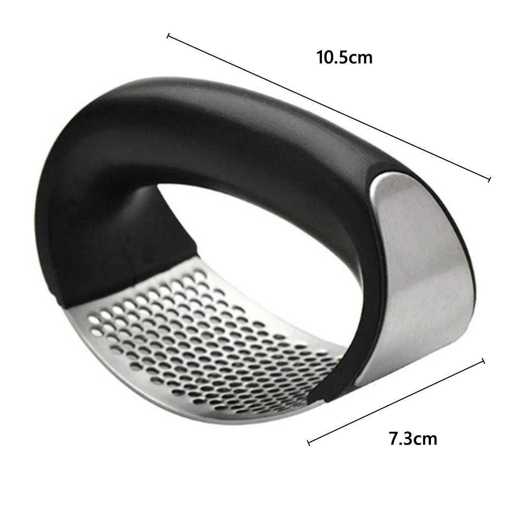 Stainless Steel Garlic Press - Image 2