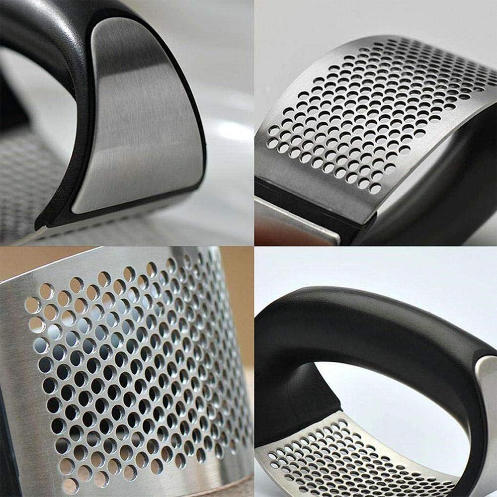 Stainless Steel Garlic Press - Image 3