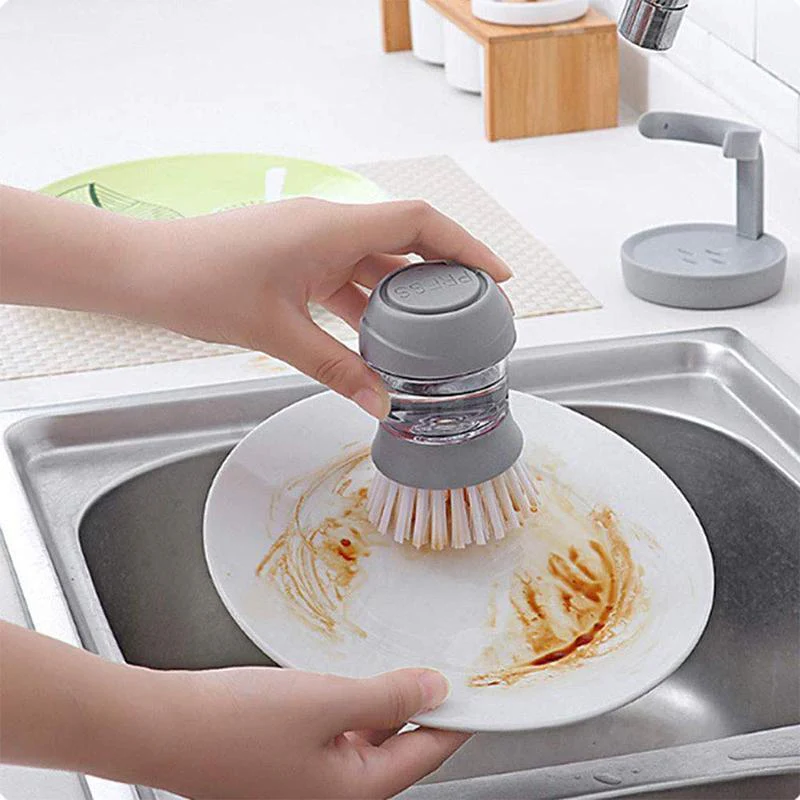 Press-type Dishwashing Brush - Image 8