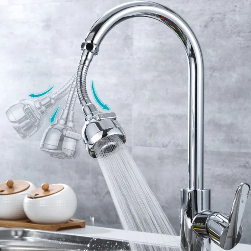 Pressure Boost 360° Rotate Kitchen Tap - Image 5