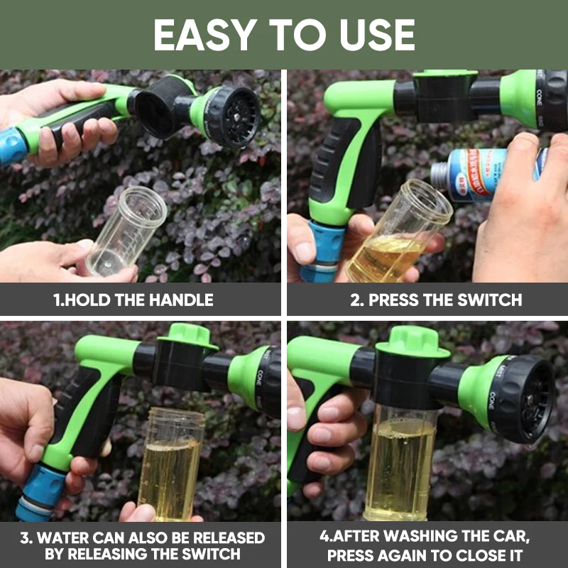 Pressure Hose Nozzle Foam Gun - Image 7