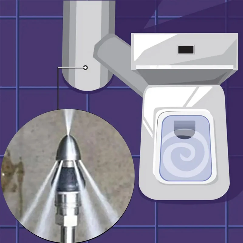 Pressure Washer Sewer Jet Nozzle - Image 4